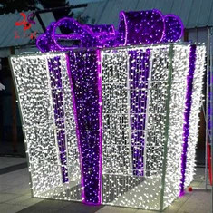 Caja de regalo de Navidad Decoraciones Motif Light