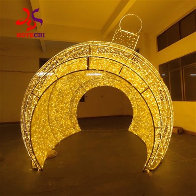 Arco de luz 3D gigante LED